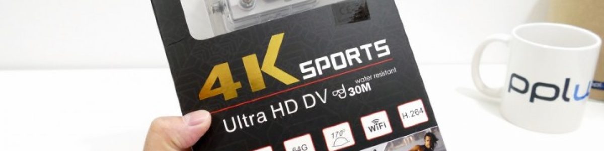 Unboxing: câmara de acção Andoer 4K