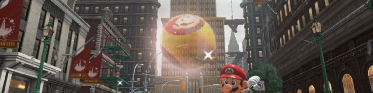 Super Mario Odyssey recebe balões… muitos balões