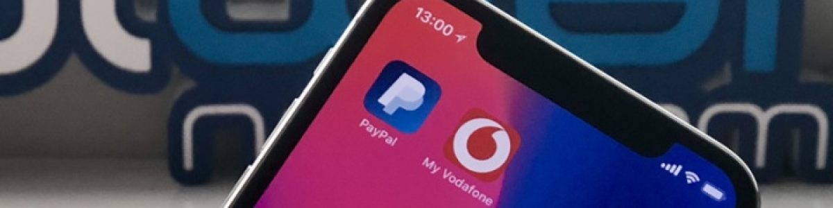Já pode carregar o seu telemóvel Vodafone com o PayPal