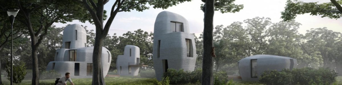 Casas de betão impressas em 3D chegam à Holanda