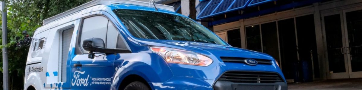 Carrinha “autónoma” da Ford já entrega pizzas