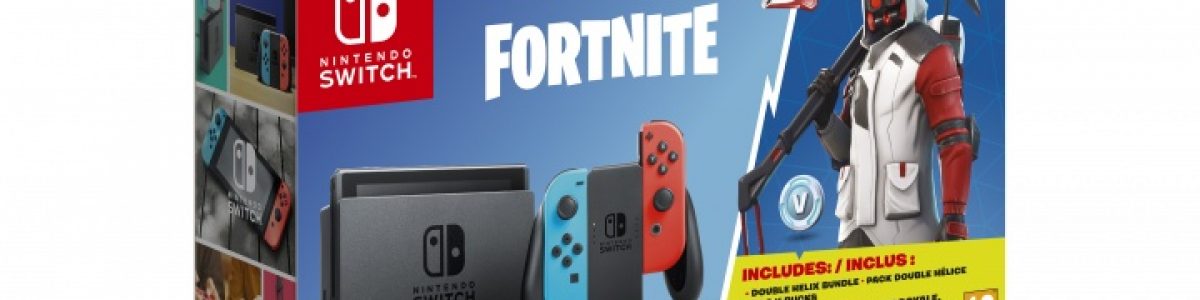 Nintendo Switch com Fortnite