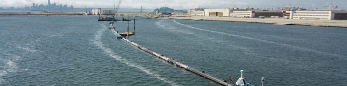 Cientistas querem usar uma ‘serpente gigante’ para limpar os oceanos