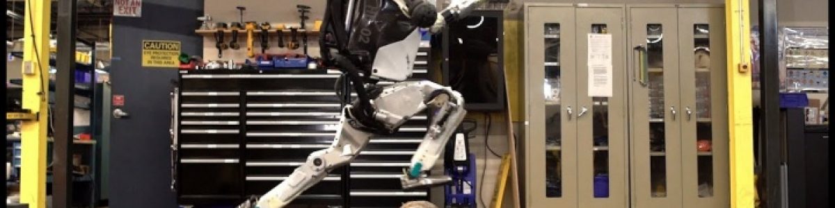 Robô Atlas da Boston Dynamics já consegue fazer parkour