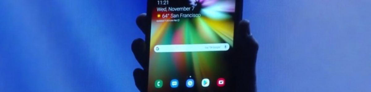 Smartphone dobrável da Samsung poderá ter um preço acima dos 2500 dólares