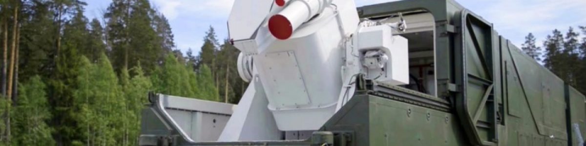 A arma mais recente da Rússia: um canhão a laser