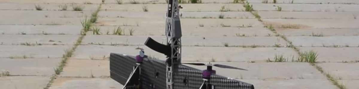 Rússia: Drone com espingarda é um tremendo pesadelo voador (vídeo)