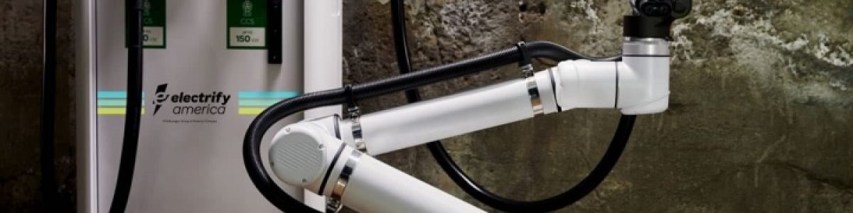 Primeira estação de carregamento robótica para carros elétricos e autónomos em 2020