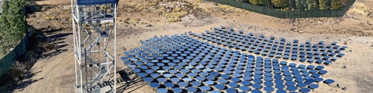 Heliogen: a mais poderosa concentração de energia solar térmica do mundo