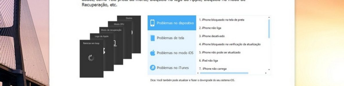 Perdeu o acesso ao iPhone? Calma, recupere-o com o Apeaksoft iOS System Recovery