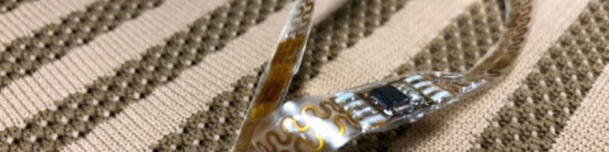 Tecidos com sensores eletrónicos incorporados para monitorizar os sinais vitais