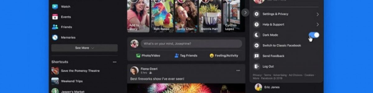 Novo visual do Facebook já está disponível para todos e traz Dark Mode