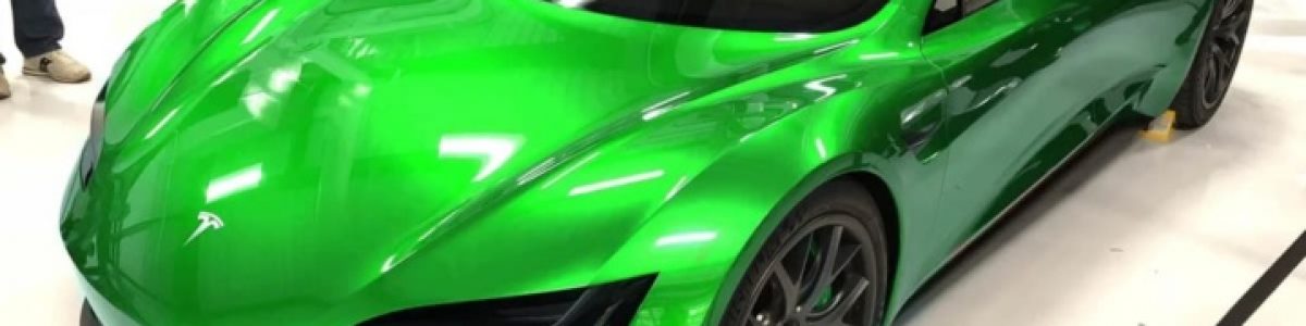 Tesla lançará cores especiais para o novo supercarro elétrico Roadster