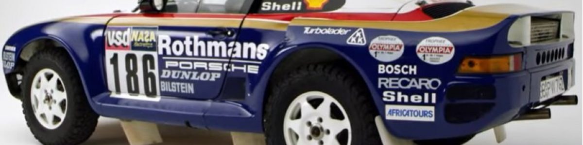 Porsche mostra top 5 do 959 Paris-Dakar