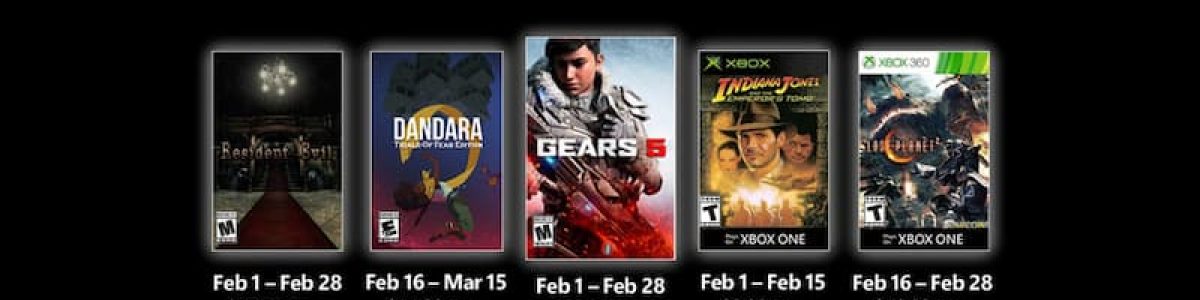 Games with Gold – fevereiro de 2021 na sua Xbox