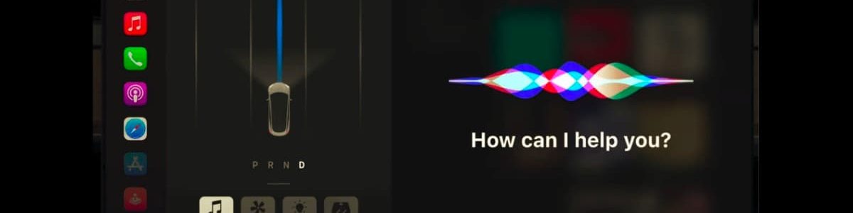 Fantástico conceito CarPlay da Apple para infoentretenimento dos carros Tesla