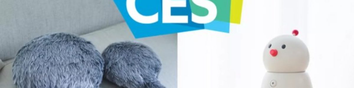 Os robôs do palco virtual da CES 2021