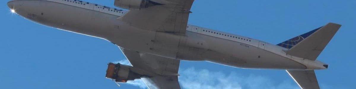 Boeing recomenda suspensão de voos de aviões do modelo 777 após o motor ter explodido