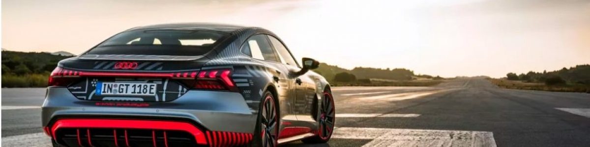 A estreia do Audi E-Tron GT elétrico sedan e RS de 590 cavalos