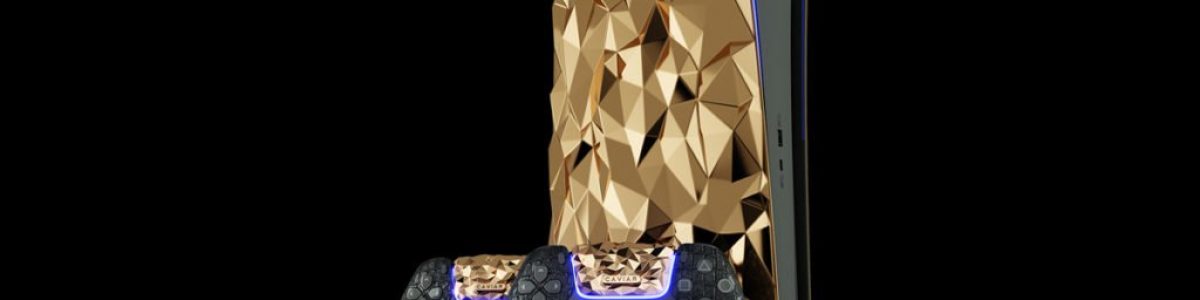 Tem (muito) dinheiro para comprar a Playstation 5? Conheça a “Golden Rock” em ouro
