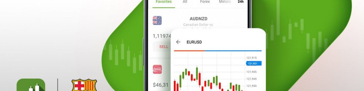 Plataforma móvel para a melhor experiência de negociação