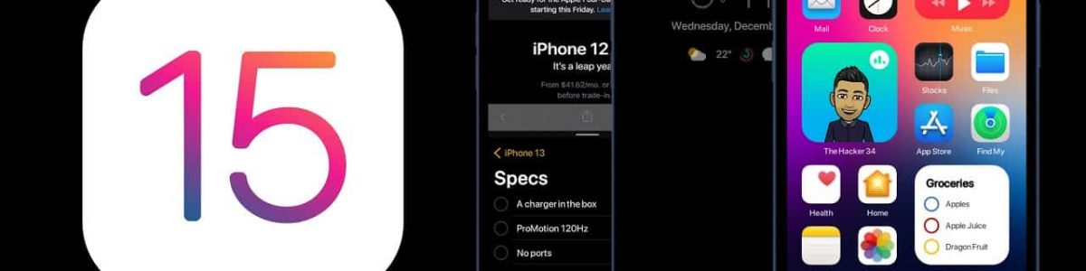 iOS 15 e iPadOS 15 deverá ser uma excelente atualização para os seus produtos