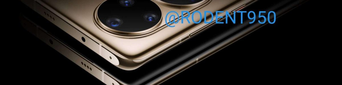Estas são as mais recentes imagens do Huawei P50: E está muito bom!