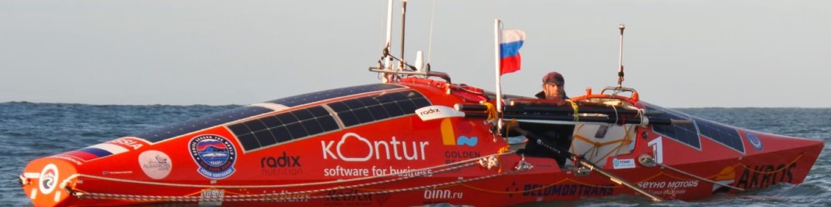 Russo quer fazer a solo a primeira travessia do Oceano Pacífico com energia solar
