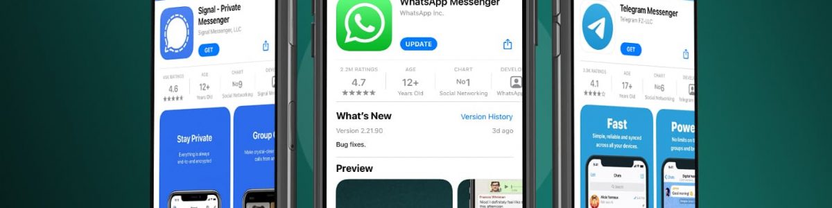 WhatsApp vê o rival Signal crescer 1200%! Telegram também cresce