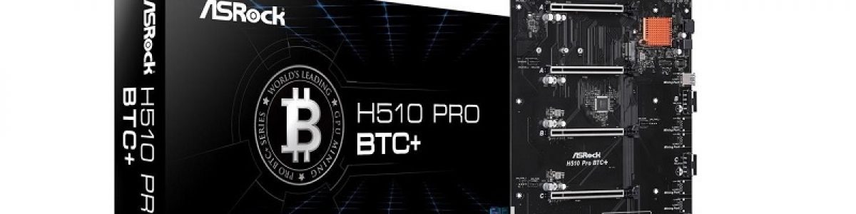 ASRock lança a motherboard H510 PRO BTC+ exclusiva para a mineração de criptomoedas