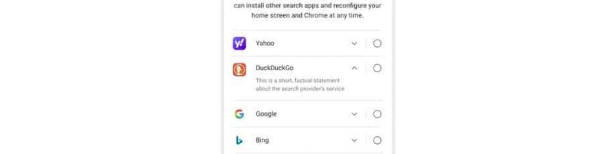 Google passa a oferecer mais opções de escolha de motores de pesquisa no Android