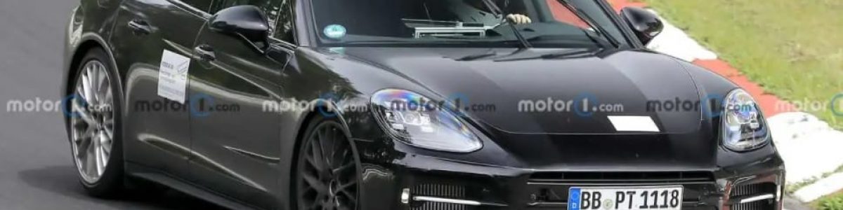 Misterioso Porsche Panamera espiado novamente, desta vez em Nurburgring