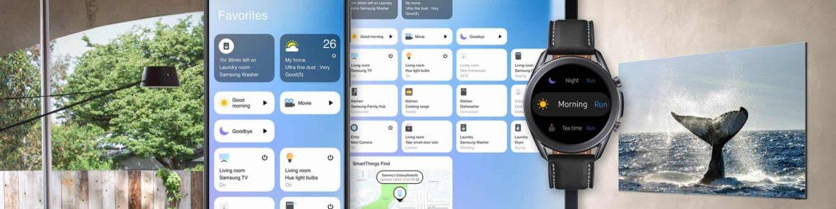 Samsung dá uma nova interface ao App de casa inteligente, SmartThings