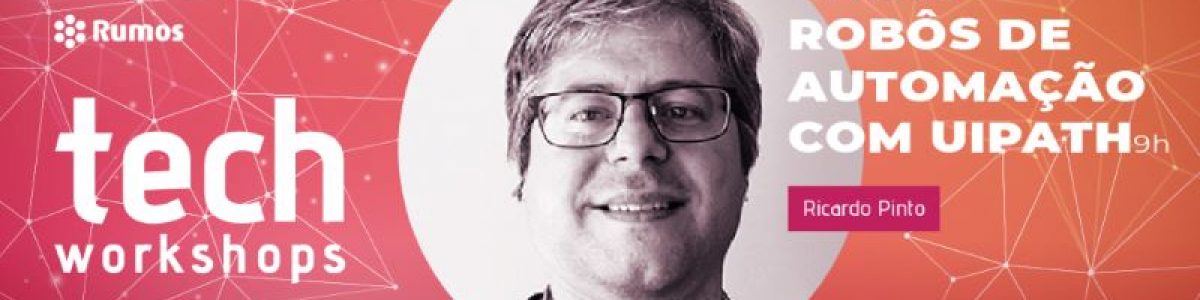 Passatempo: Ganhe uma inscrição no workshop Criar Robôs de Automação com UiPath