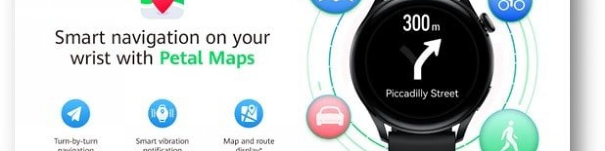 Petal Maps: aplicação de mapas da Huawei chega ao Watch 3