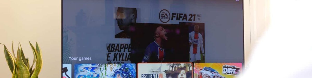Stadia 3.24 continua a preparação do telefone, como controlador da Android TV