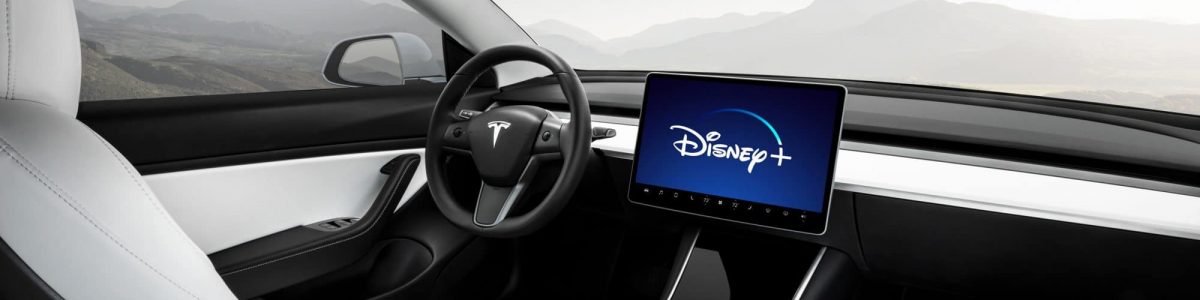 Tesla adiciona serviço de streaming Disney+ aos seus veículos elétricos