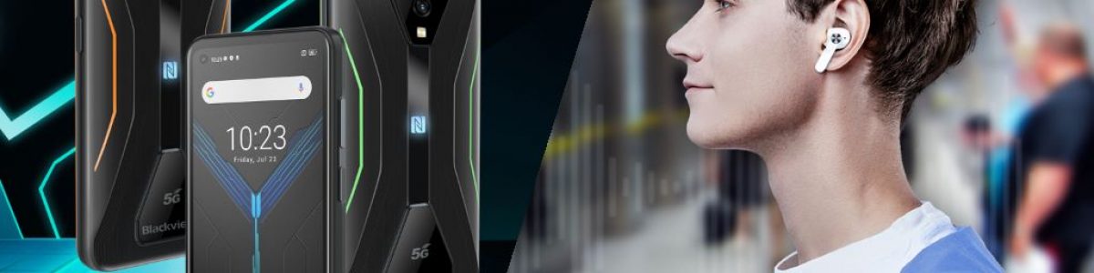 Blackview apresenta novo rugged phone BL5000 e earbuds AirBuds 5 Pro com ANC