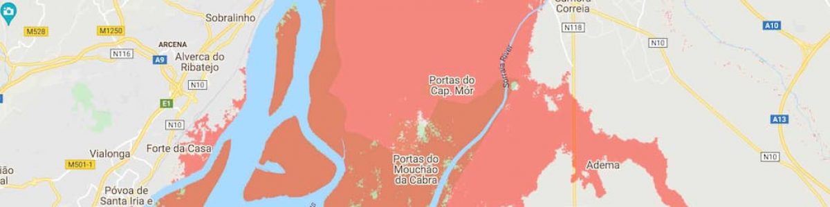 Portugal: Mapa mostra cidades que podem ficar submersas já em 2050