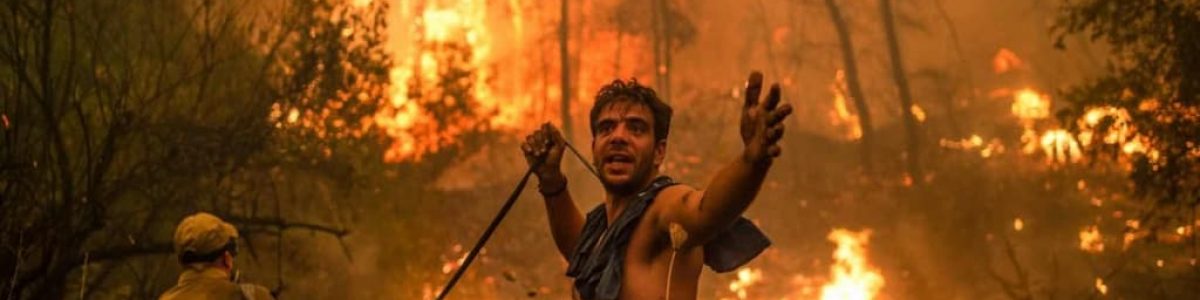 Grécia: Satélites mostram a devastação causada pelos incêndios florestais