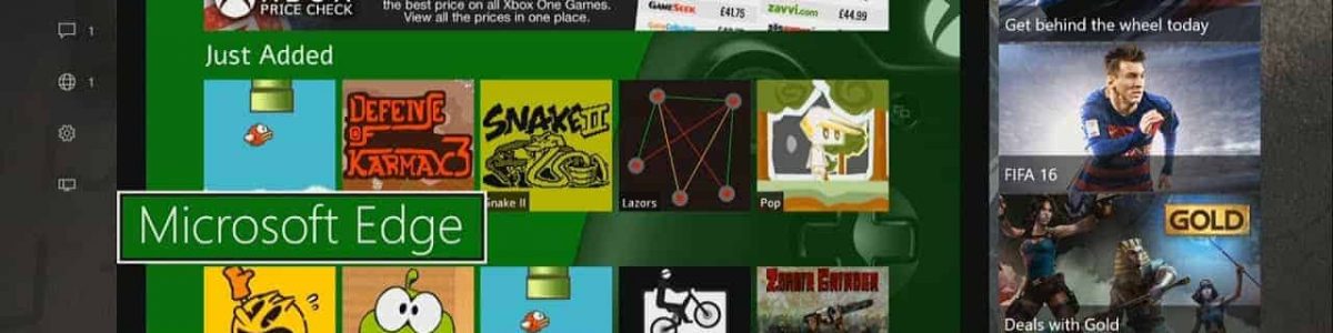 Navegador Edge estará disponível hoje em todas as consolas xbox