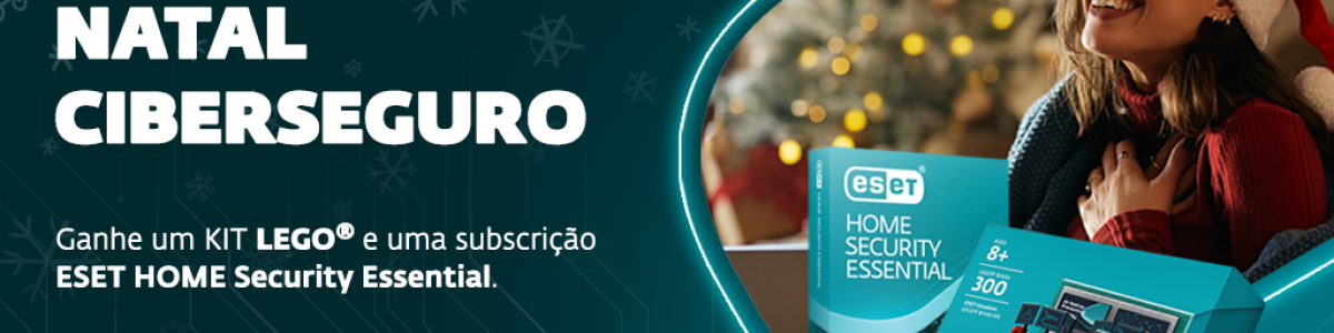 Garanta um Natal ciberseguro com as ofertas da ESET. Veja como pode participar!