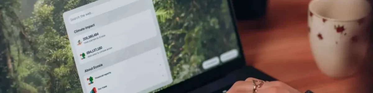 Ecosia: este browser transforma as suas pesquisas online em plantações de árvores