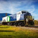 Maior locomotiva a baterias do mundo estreia na Austrália