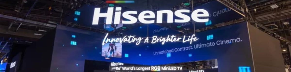 Hisense apresenta nova geração de ecrãs com base na evolução da tecnologia RGB-MiniLED