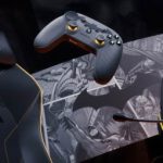 Conjunto de acessórios gaming GXTrust Batman, incluindo headset, controlador e mochila, ideal para transformar o seu setup em uma Batcave de alta performance.