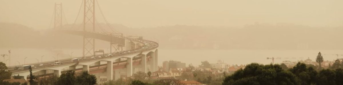 Poeiras de África voltam a afetar a qualidade do ar em Portugal. Saiba o que deve fazer!