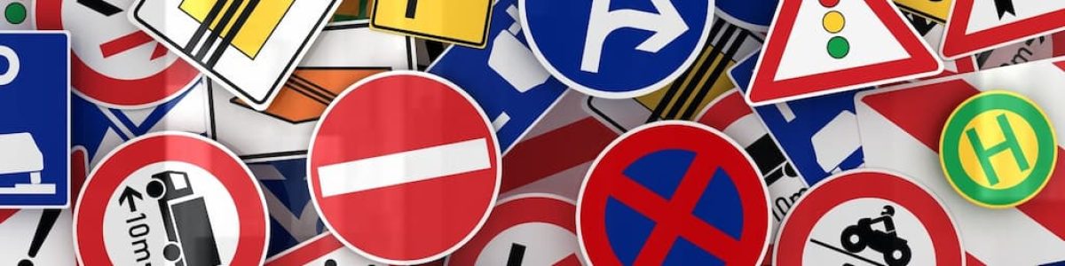 Já alguma vez viu os sinais de trânsito H31a, H31b, H31c e H31d?