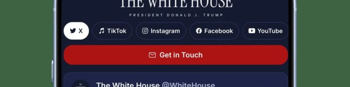 Casa Branca tem uma nova aplicação. Tudo sobre a administração de Trump “sem filtros”