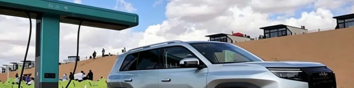 BYD demonstra a capacidade do carregamento ultrarrápido no meio do deserto